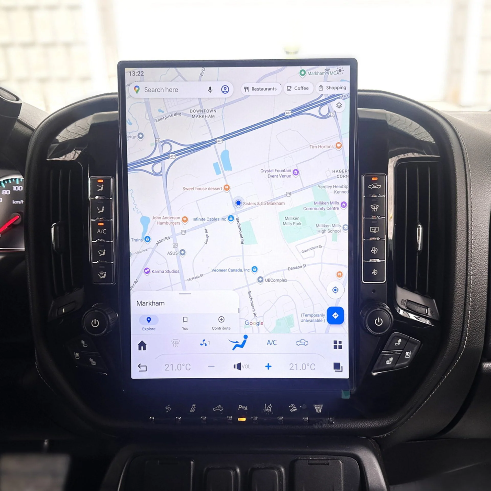 Chevrolet Silverado Tesla Screen 2007-2025 - Image 6