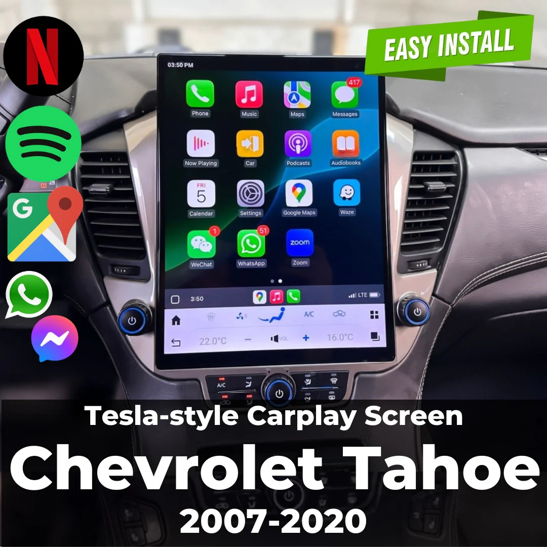 Tesla-style Carplay Screen