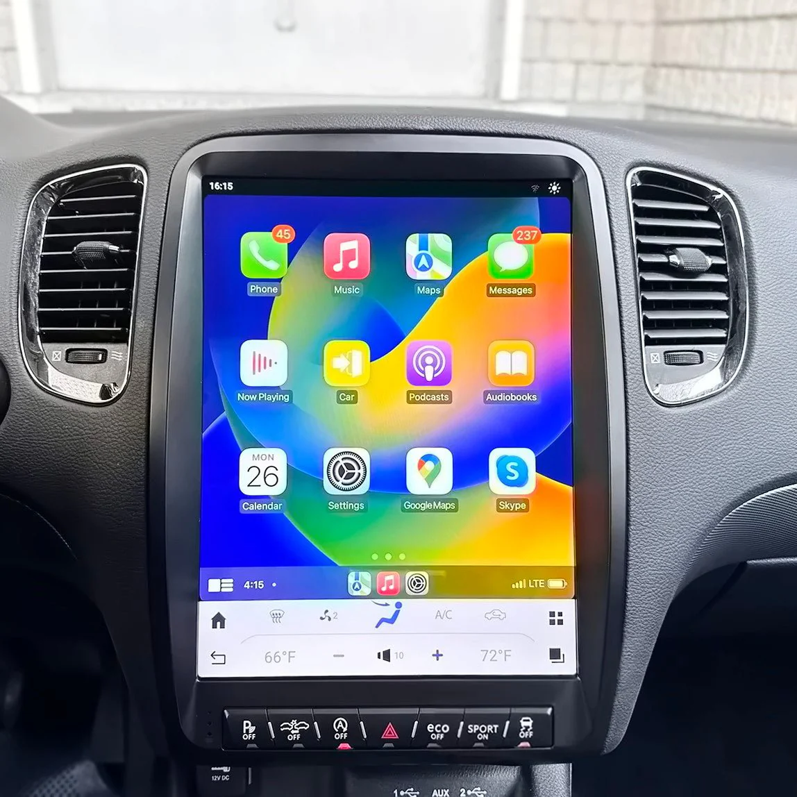 Dodge Durango Tesla Screen 2010-2020 - Image 3