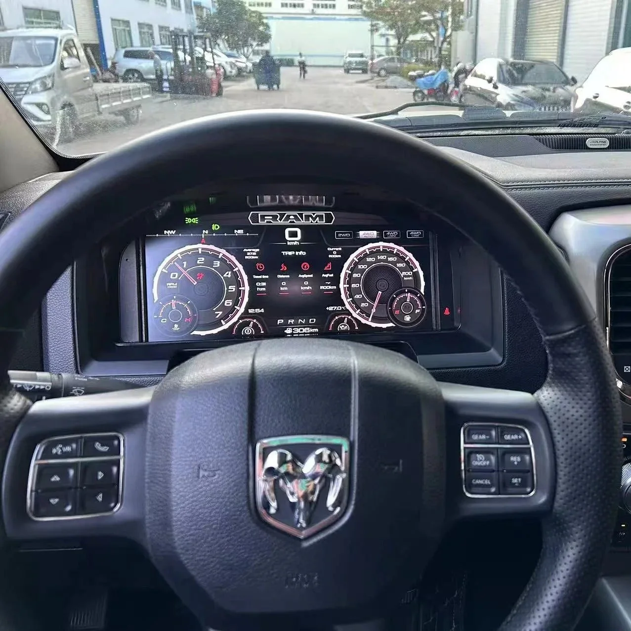 Dodge Ram Digital Cluster Upgrade for 2008-2018 | Speedometer & Dashboard Screen - Image 4