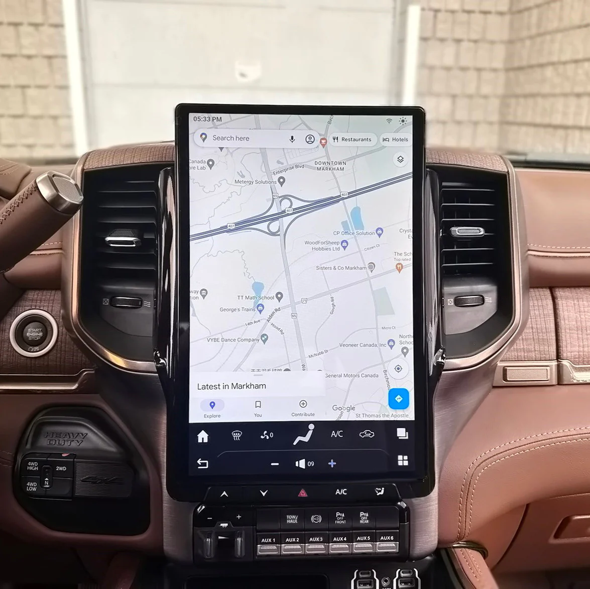 Dodge Ram Tesla Screen 2009-2024 - Image 10