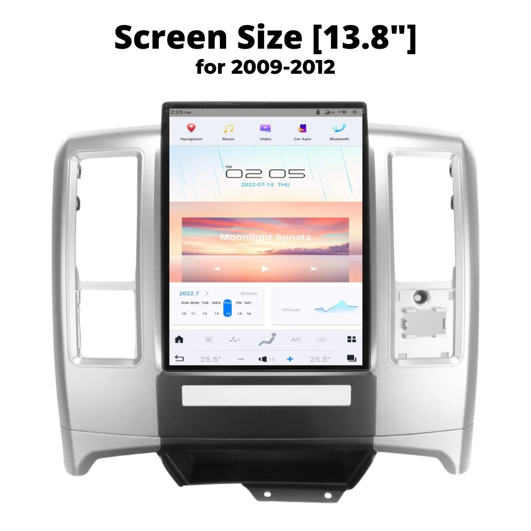 Dodge Ram Tesla Screen 2009-2024 - Image 11