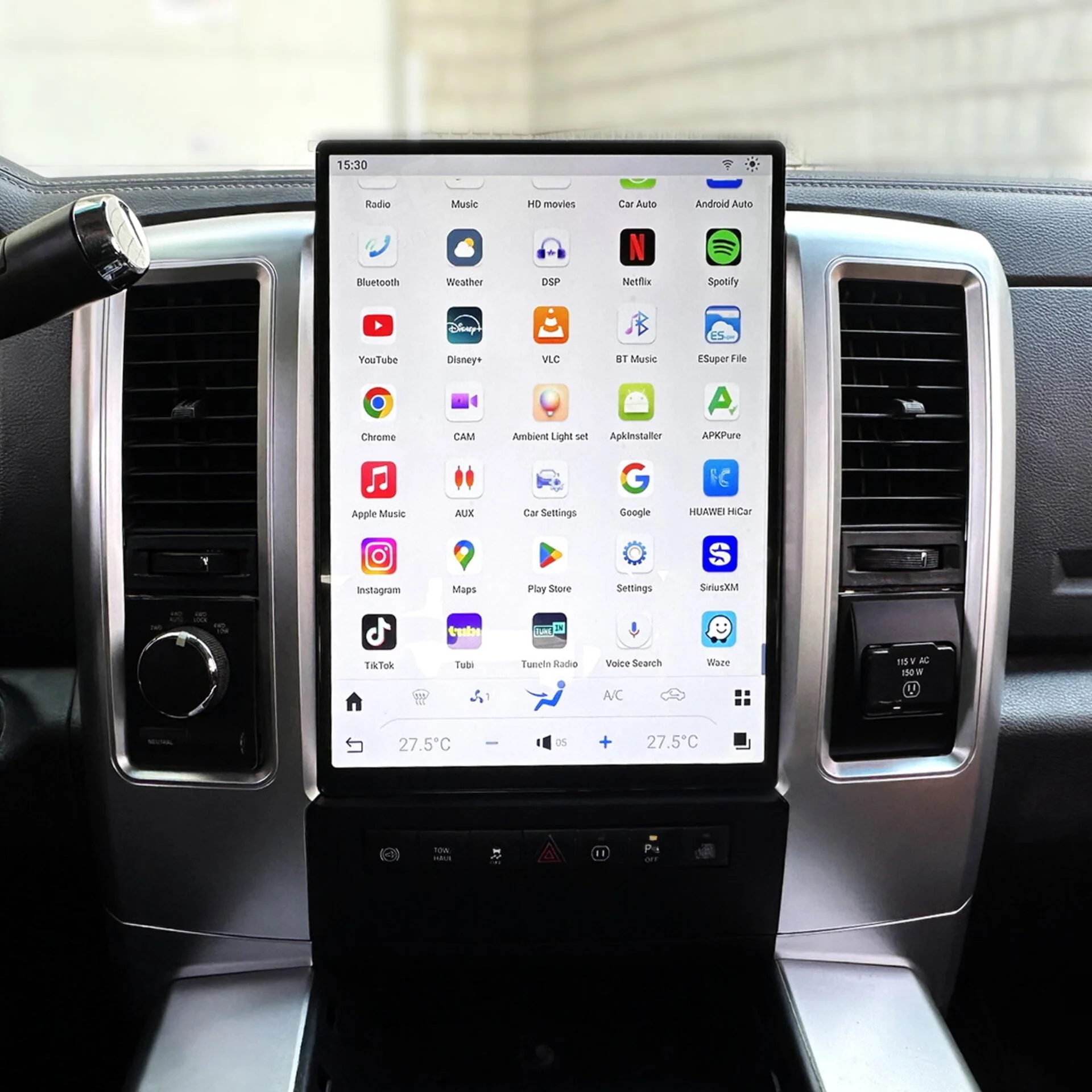 Dodge Ram Tesla Screen 2009-2024 - Image 4