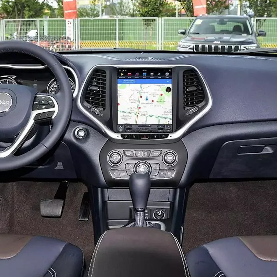 Jeep Cherokee 2014-2020 | Tesla-style Apple Carplay Screen - Image 5