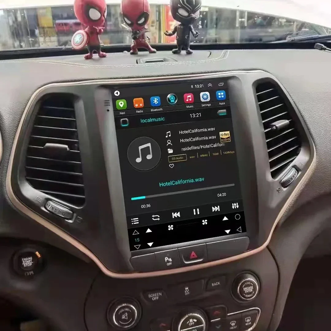 Jeep Cherokee 2014-2020 | Tesla-style Apple Carplay Screen - Image 7