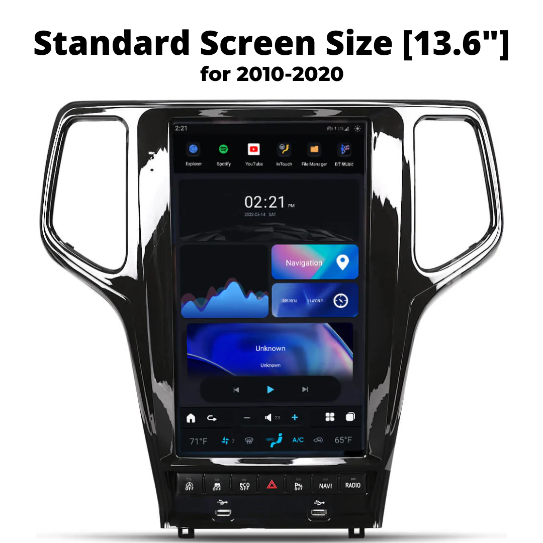 Jeep Grand Cherokee Tesla Screen 2010-2021 - Image 8