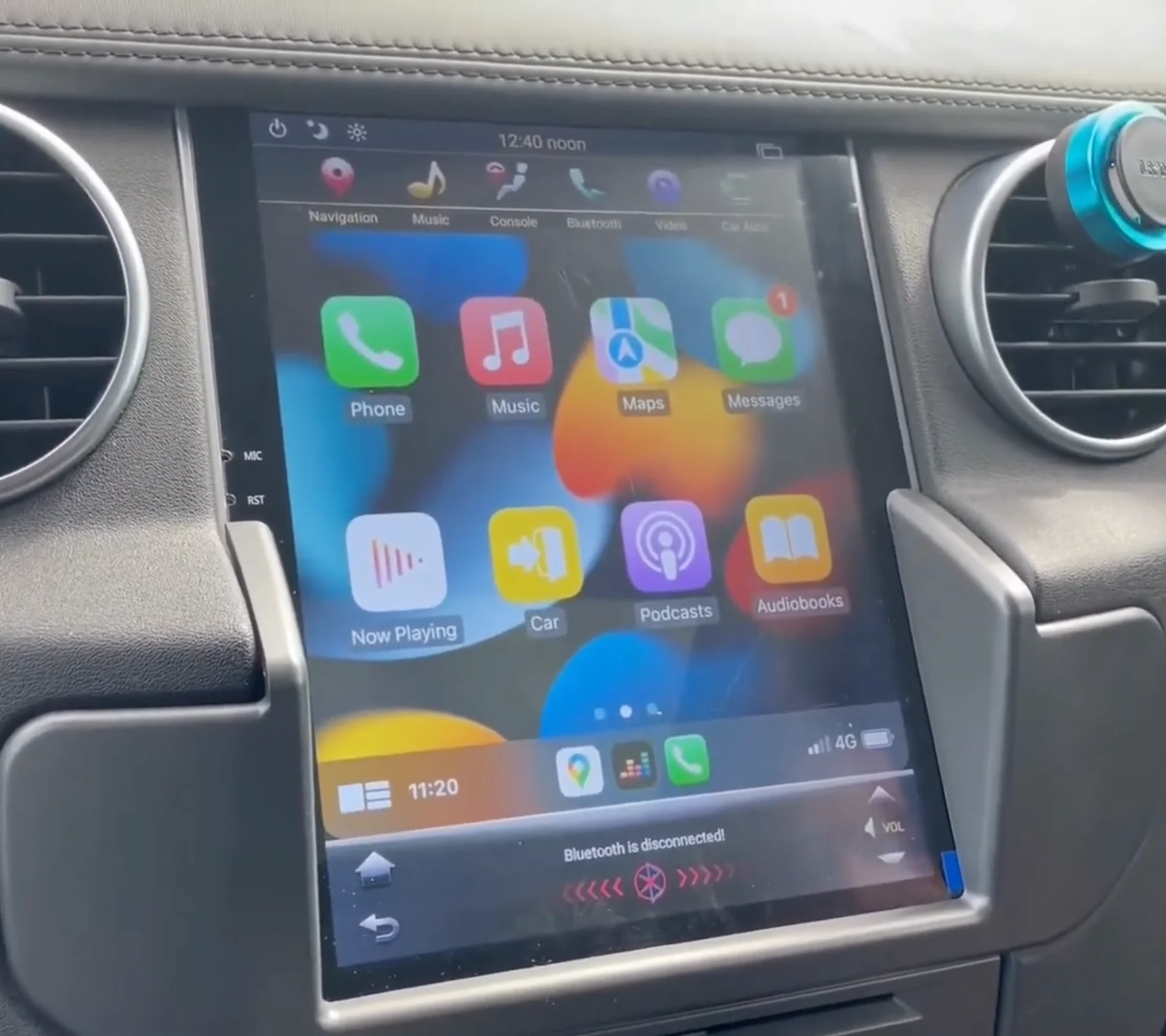 Land Rover Discovery 4 2009-2016 | Tesla-style Apple Carplay Screen - Image 3