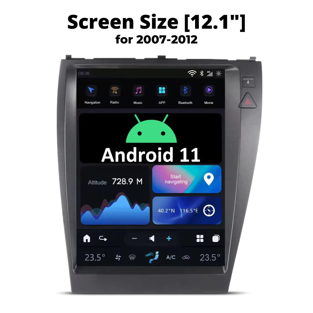 Lexus ES 2001-2012 | Tesla-style Apple Carplay Screen - Image 8