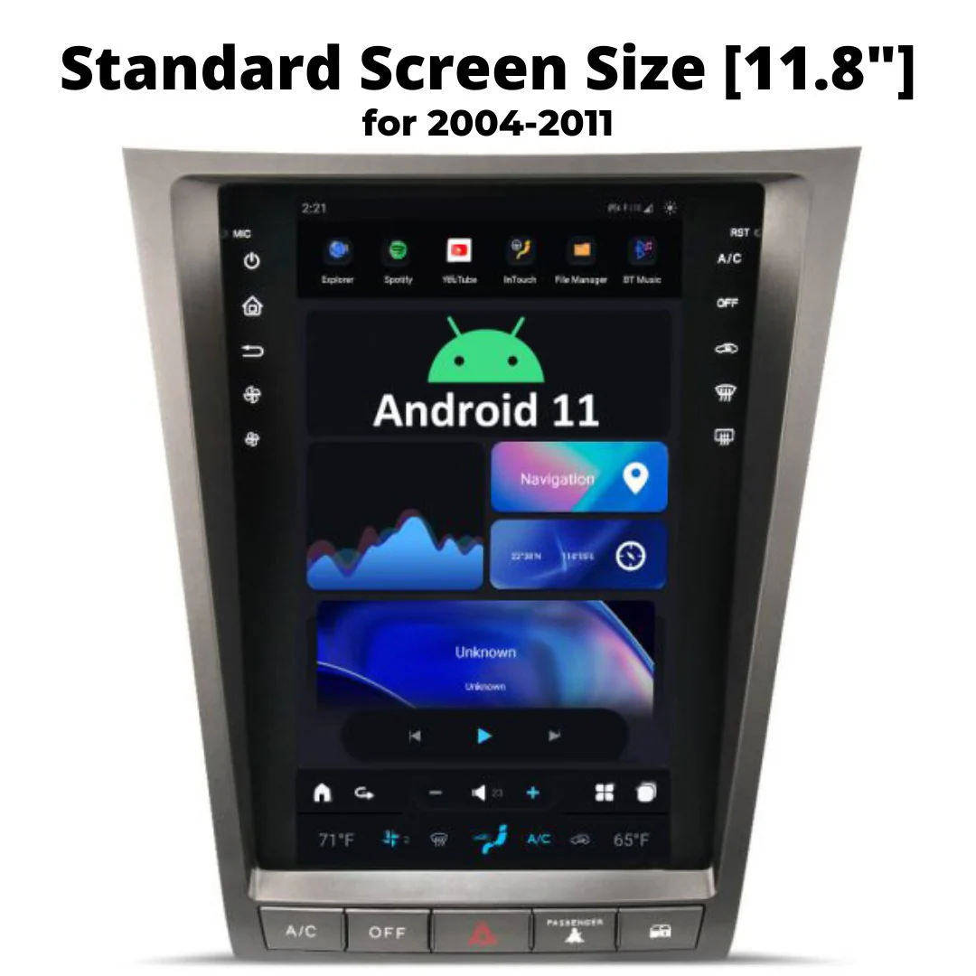 Lexus GS 2004-2011 | Tesla-style Apple Carplay Screen - Image 10