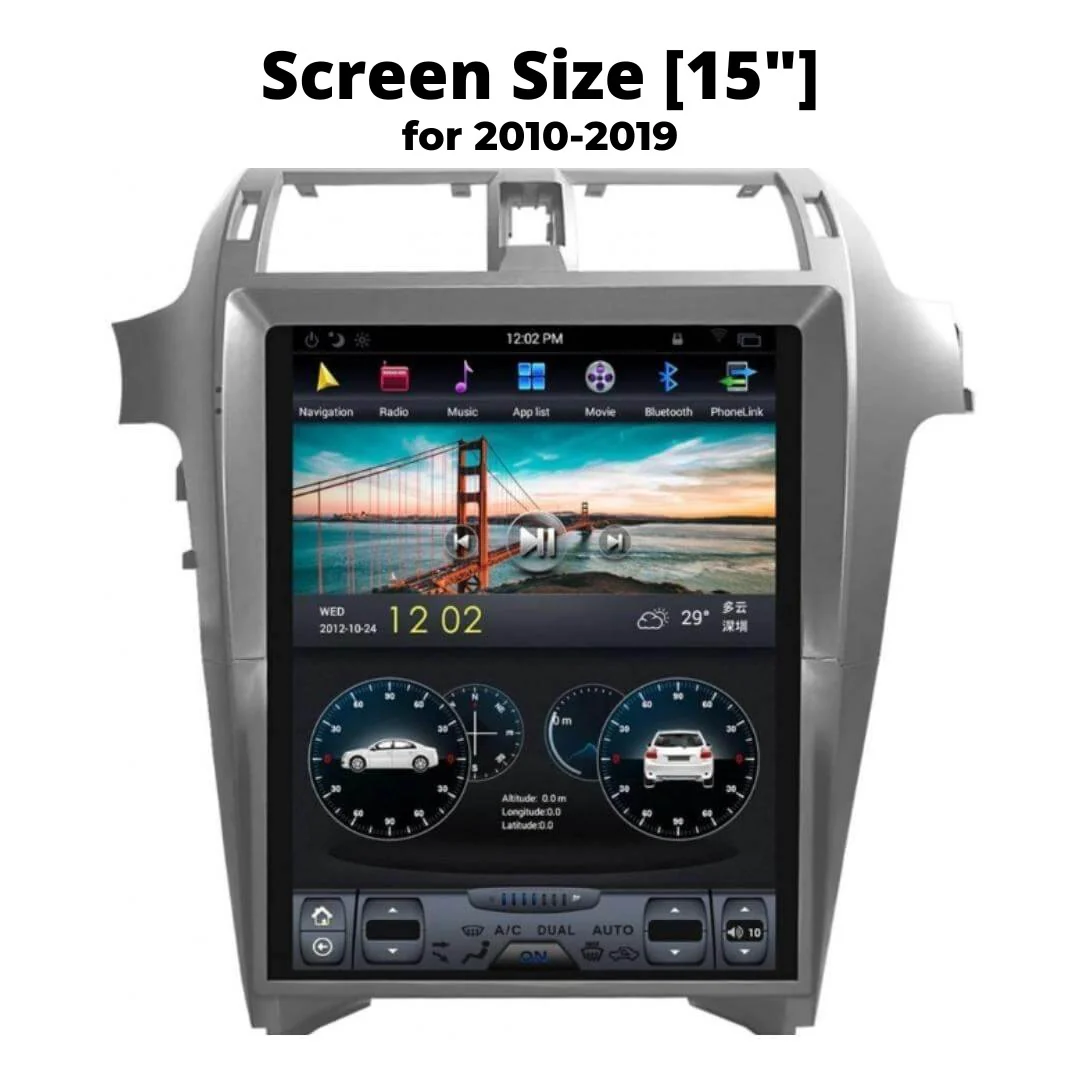 Lexus GX 2002-2019 | Tesla-style Apple Carplay Screen - Image 10