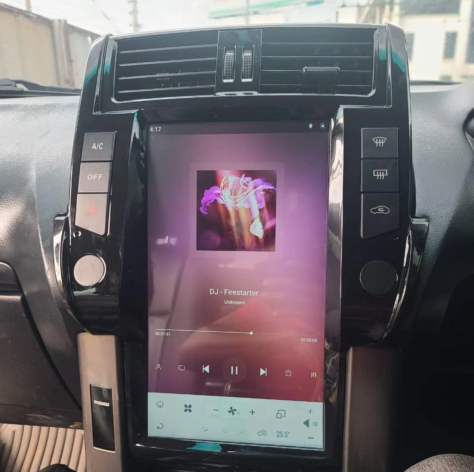 Toyota Prado 2002-2018 | Tesla-style Apple Carplay Screen - Image 4