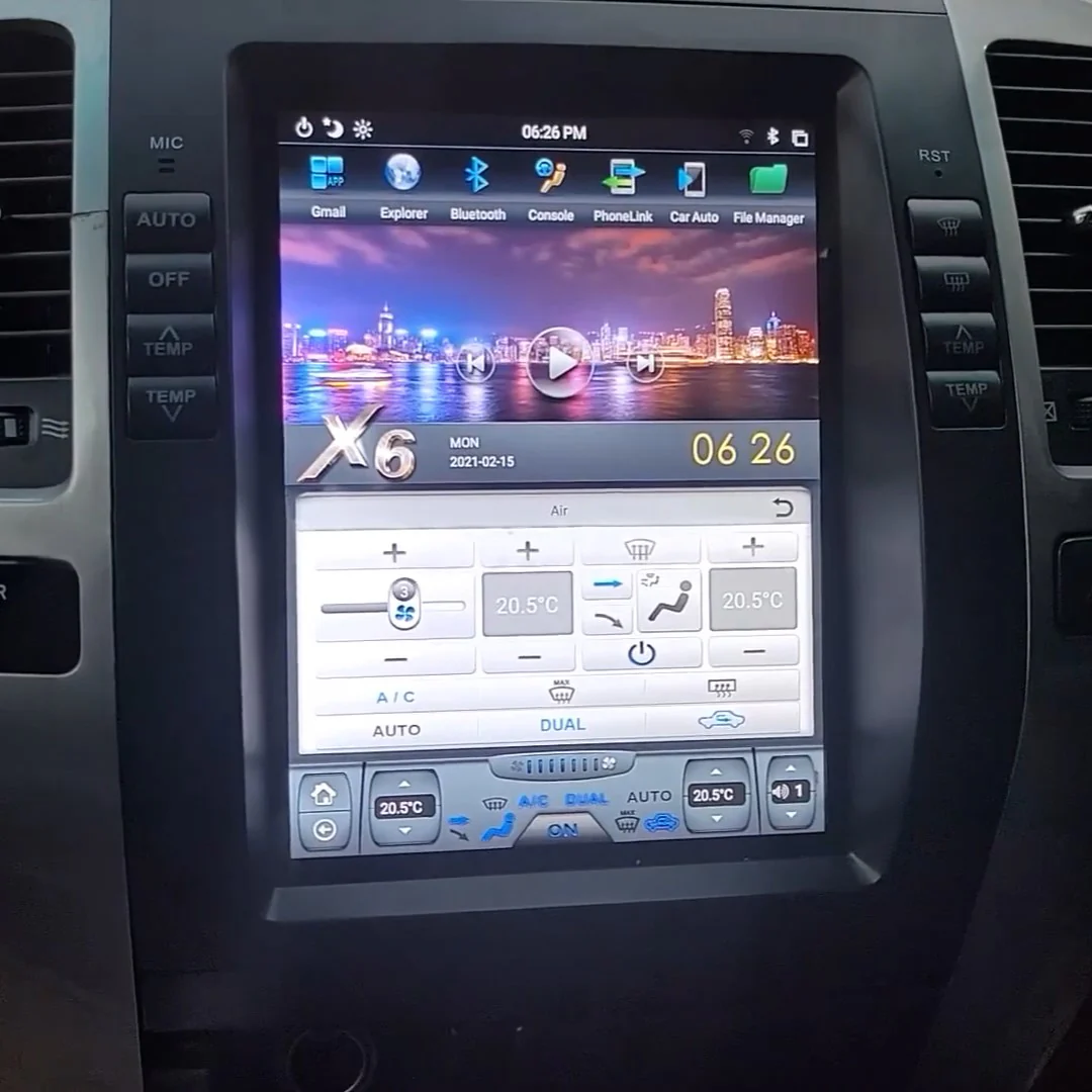 Toyota Prado 2002-2018 | Tesla-style Apple Carplay Screen - Image 6